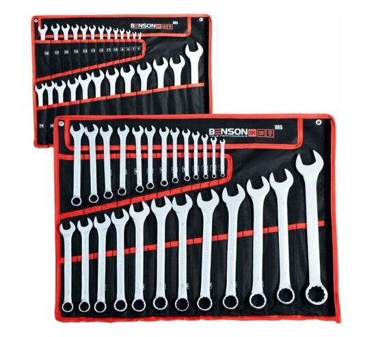 Raktų rinkinys su dėklu, 25 dalių